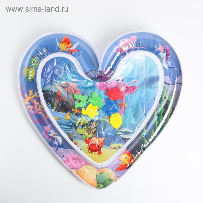Акваковрик развивающий «Сердечко» Акваковрик развивающий «Сердечко»