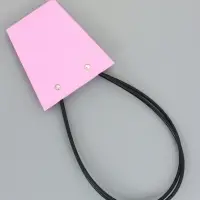 Сумка для цветов розовая влагостойкая, 12&times;12 - 8&times;8 - 12.5 см