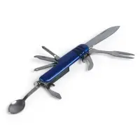 Нож швейцарский 9 в 1, синий