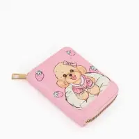 Кошелек дет 07-01-01 Июнь2542 собака, 8,52,510,5 см, 2 отд+отд/молн, д/карт, розовый