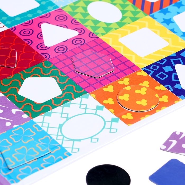 Магнитная мозаика Магнитная мозаика "Изучаем цвета и формы"