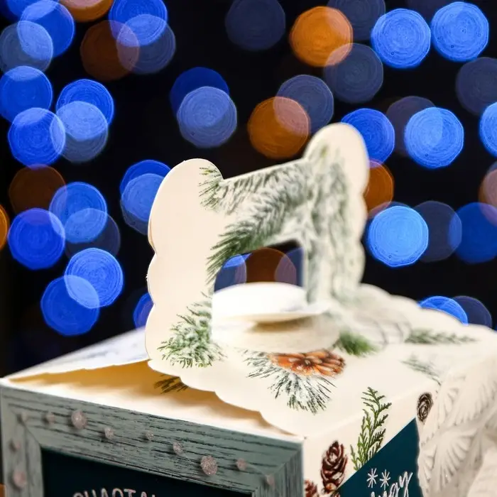 Подарочная коробка «Чуду быть!», 10.8×10.8×10.8 см