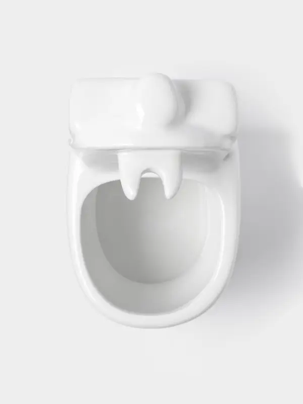 Ёршик для унитаза с подставкой &laquo;Классик&raquo;, 10&times;13&times;32 см, белый