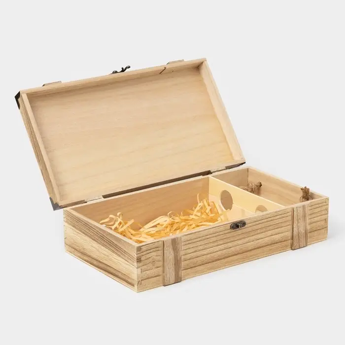 Ящик для хранения вина Доляна &laquo;Ливорно&raquo;, 35&times;20 см, на 2 бутылки