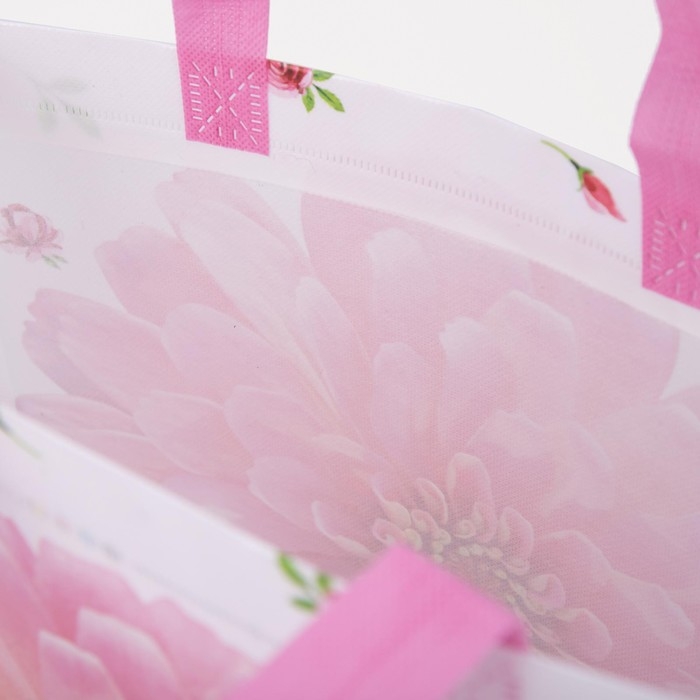 Сумка хозяйственная без застёжки, цвет розовый Сумка хозяйственная без застёжки, цвет розовый