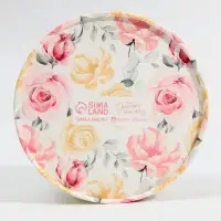 Коробка для макарун, кондитерская упаковка тубус с окном, &laquo;С любовью&raquo; 12&times;12&times;5 см