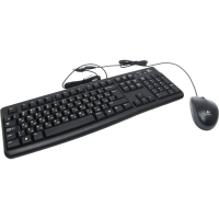 Набор клавиатура+мышь Logitech MK120, Black, ориг РУС грав (920-002561)