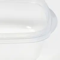 Набор контейнеров для хранения еды Darel plastic &laquo;Трио&raquo;, 3 шт., 700 мл, пластик, прозрачный, крышка МИКС