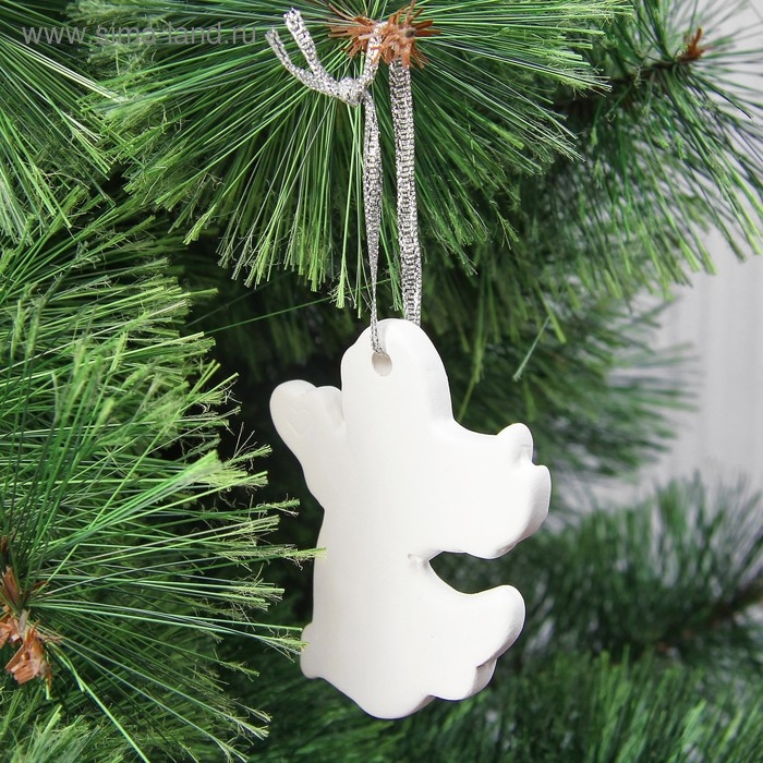 Набор новогодних подвесок под роспись «Праздник на пороге», 3 шт. с подвесом Набор новогодних подвесок под роспись «Праздник на пороге», 3 шт. с подвесом