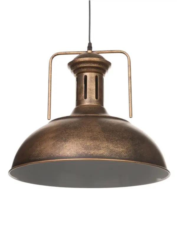 Светильник подвесной BayerLux William, 1&times;40 Вт, Е27, золотисто-чёрный, 40&times;40&times;35-100 см