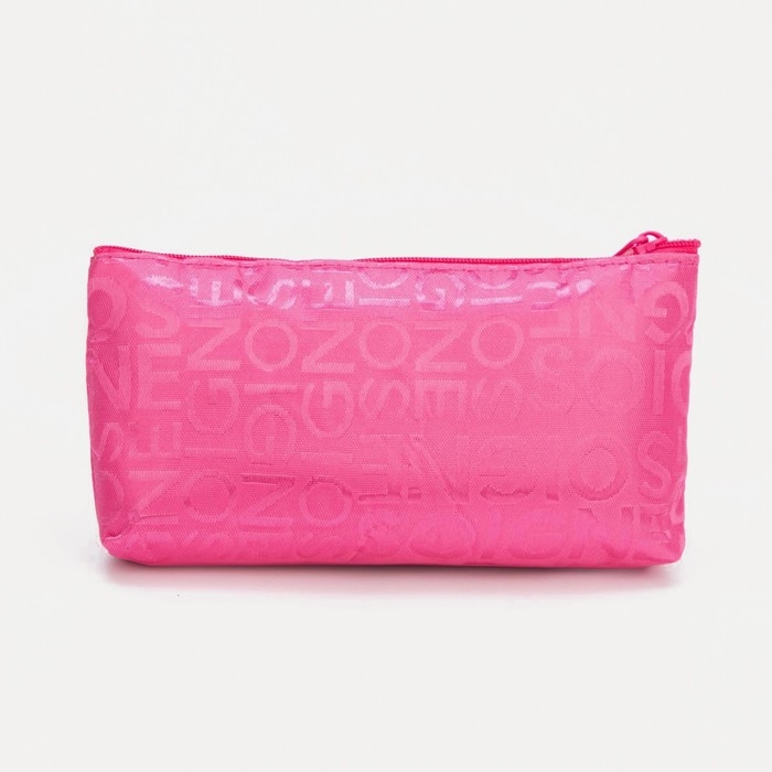 Косметичка на молнии, цвет малиновый Косметичка на молнии, цвет малиновый