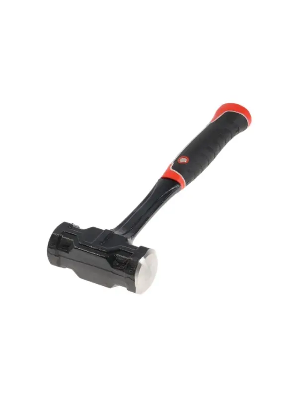 Кувалда ТУНДРА ПРОФИ, цельнокованая, двухкомпонентная рукоятка, магнит, 1.5 кг