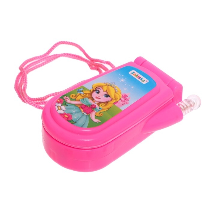 Музыкальный телефон «Самая красивая», световой и звуковой эффекты, МИКС Музыкальный телефон «Самая красивая», световой и звуковой эффекты, МИКС