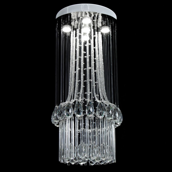 Светильник каскад Светильник каскад "Брианна" 5xLED хром 40х40х83см BayerLux