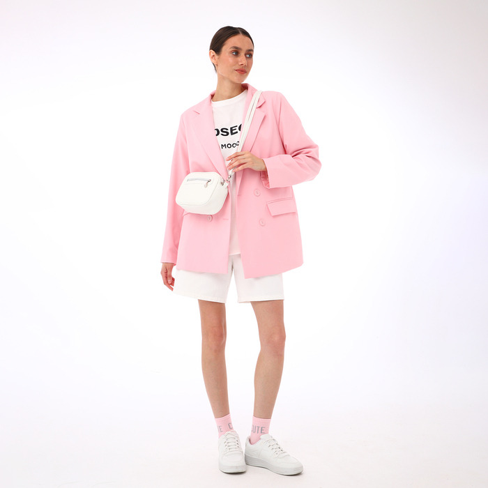 Сумка женская через плечо, TEXTURA, маленький размер, цвет белый Сумка женская через плечо, TEXTURA, маленький размер, цвет белый