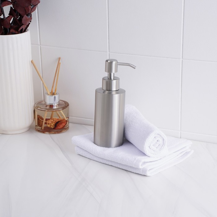 Дозатор для мыла Штольц Stölz, нержавеющая сталь, 250 мл Дозатор для мыла Штольц Stölz, нержавеющая сталь, 250 мл