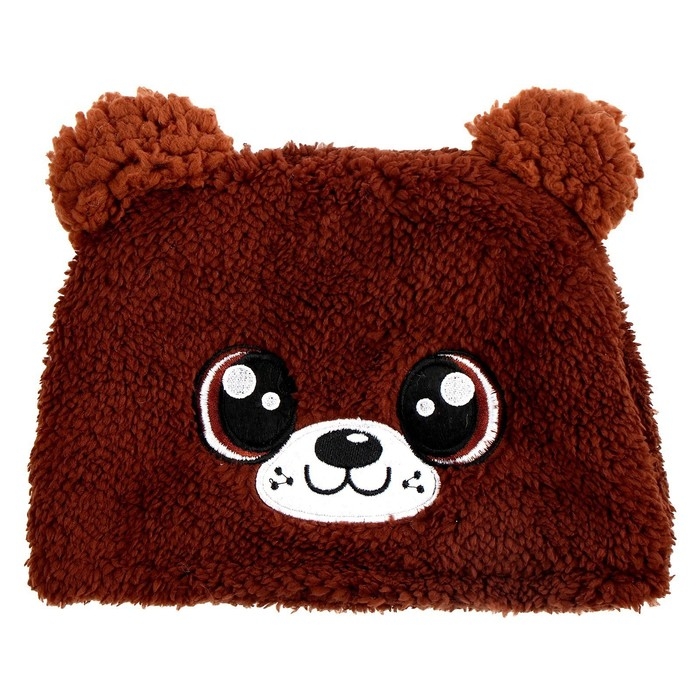 Карнавальная шапочка «Весёлые зверята: мишка», р. 52–54 Карнавальная шапочка «Весёлые зверята: мишка», р. 52–54