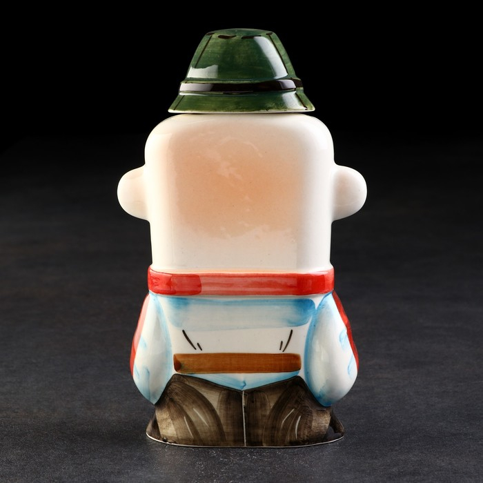 Штоф фарфоровый «Рыбак», 0.35 л, в упаковке книге Штоф фарфоровый «Рыбак», 0.35 л, в упаковке книге