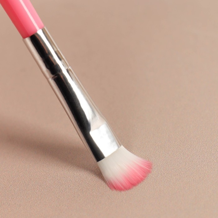 Набор кистей для макияжа «Нежность», 5 предметов, цвет розовый Набор кистей для макияжа «Нежность», 5 предметов, цвет розовый