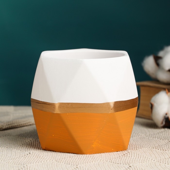 Кашпо  Кашпо "Ноа Многогранник" МИКС, 11х10см