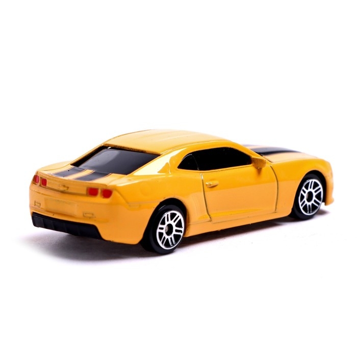 Машина металлическая CHEVROLET CAMARO, 1:64, цвет жёлтый Машина металлическая CHEVROLET CAMARO, 1:64, цвет жёлтый