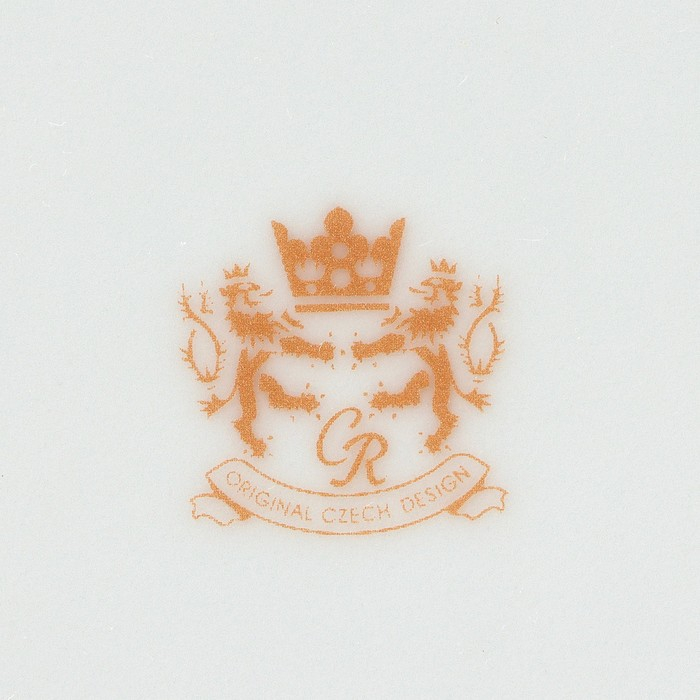 Тарелка глубокая «Рококо. Гуси», 250 мл, d=22,5 см, белая, фарфор