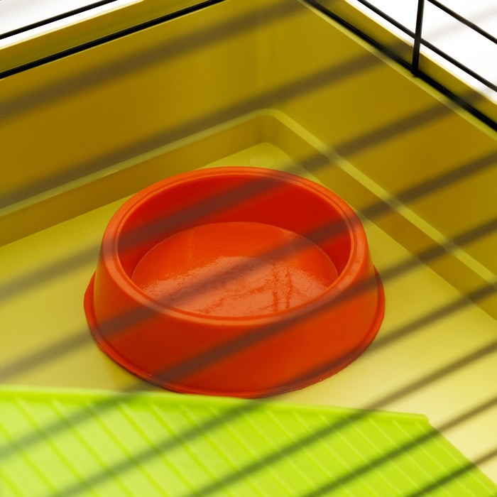 Клетка Клетка "Маргаритка 3" для шиншиллы, дегу, 50 х 40 х 65 см, микс цветов