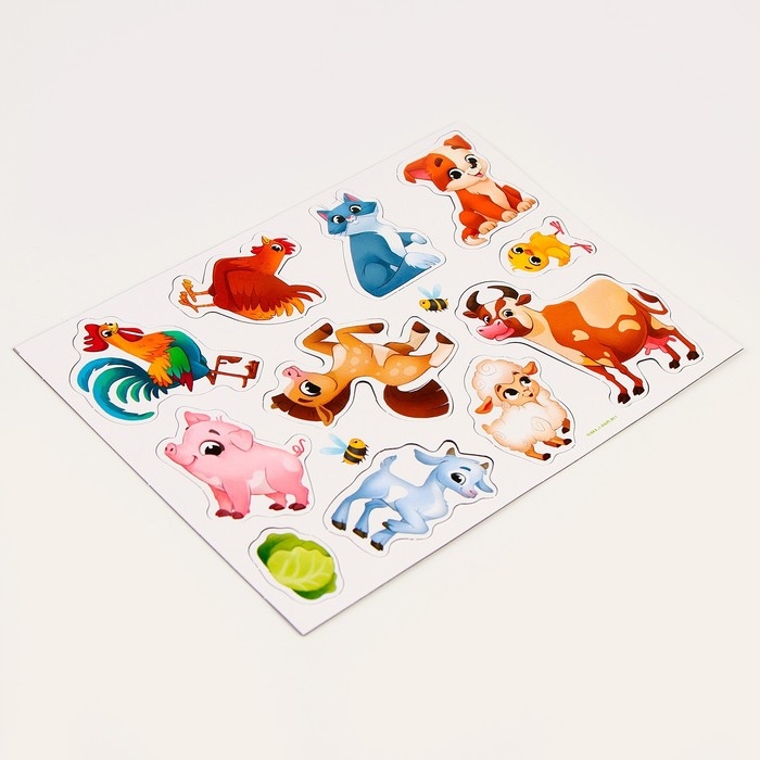 Магнитная игра «Животные фермы» Магнитная игра «Животные фермы»