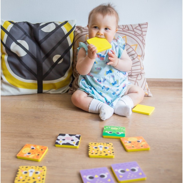 Мемо-игра: Присоски многоразовые для игры в ванной «Морские животные», найди пару, 5 пар, 10 стикеров EVA, Крошка Я Мемо-игра: Присоски многоразовые для игры в ванной «Морские животные», найди пару, 5 пар, 10 стикеров EVA, Крошка Я