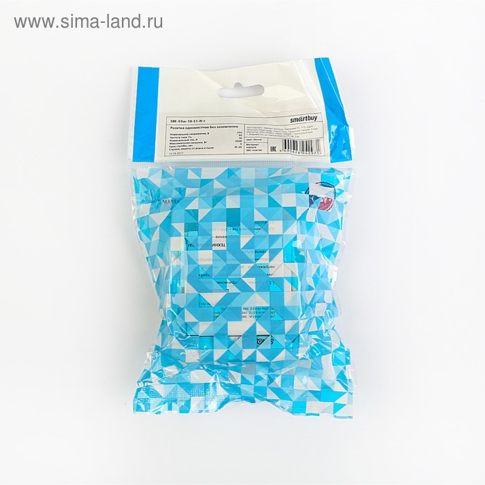 Розетка Smartbuy  Розетка Smartbuy "Юпитер", 10 А, одноместная, открытая, без з/к, белая