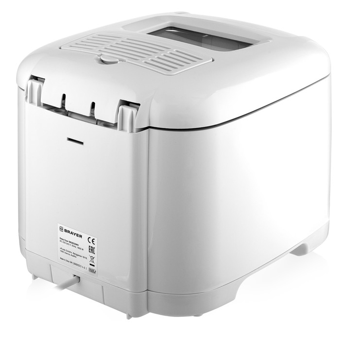 Фритюрница BRAYER 2832BR-WH, 1800 Вт, 2,5 л, 130-190 °C, белая Фритюрница BRAYER 2832BR-WH, 1800 Вт, 2,5 л, 130-190 °C, белая