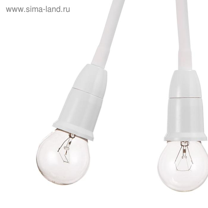 Светильник 1115/3 Е27 40Вт белый 5х14,5х22,5 см BayerLux Светильник 1115/3 Е27 40Вт белый 5х14,5х22,5 см BayerLux