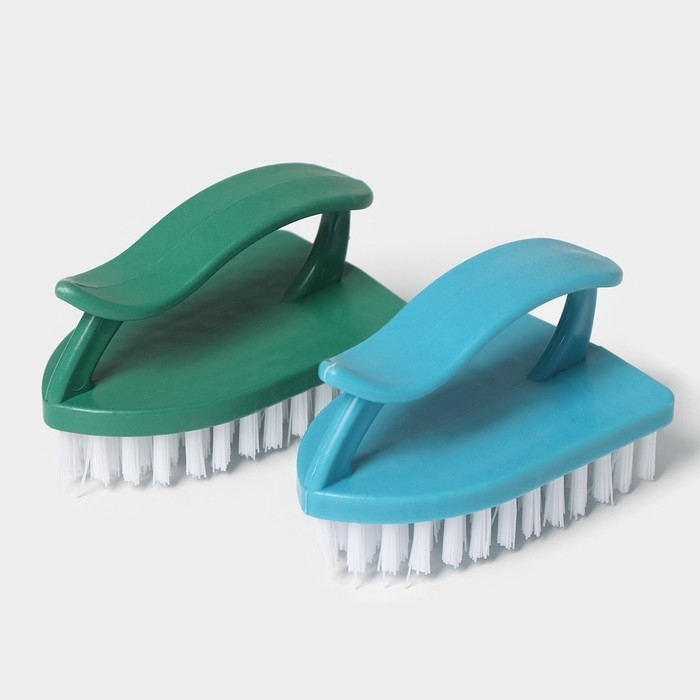 Щётка - утюжок Доляна, 10×6×5,5 см, цвет МИКС Щётка - утюжок Доляна, 10×6×5,5 см, цвет МИКС