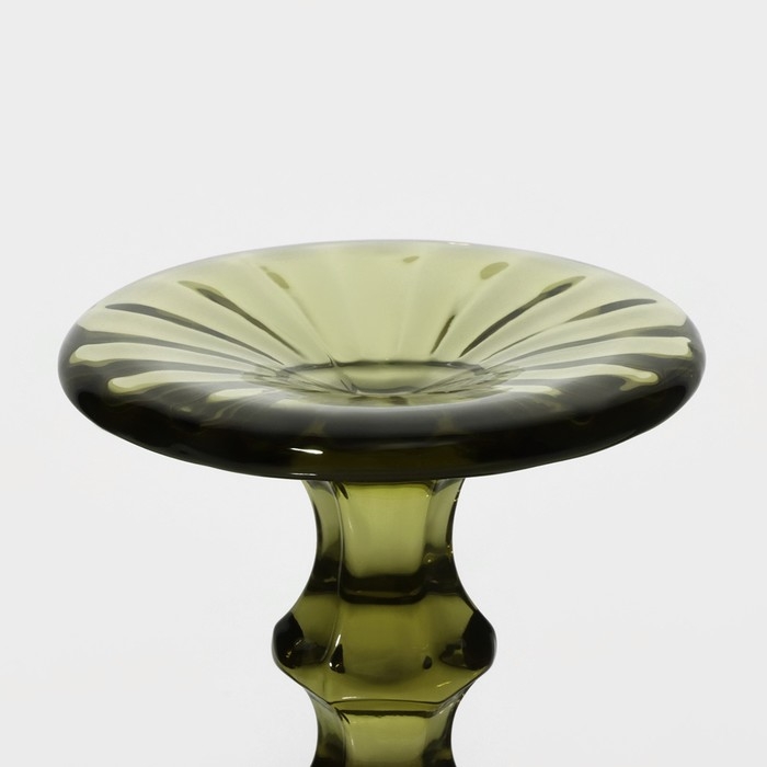 Бокал из стекла для шампанского Magistro «Ла-Манш», 160 мл, 7×20 см, цвет зелёный Бокал из стекла для шампанского Magistro «Ла-Манш», 160 мл, 7×20 см, цвет зелёный