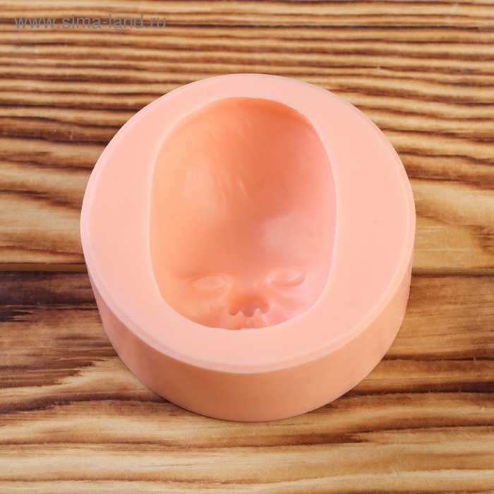 Молд силикон №966 Молд силикон №966 "Лицо малыша" 4,7 х 3,4 см, глубина 2 см МИКС