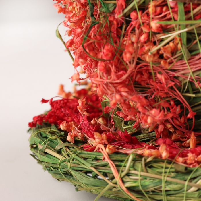 Кашпо, 19 х 15 х 11 см, трава Кашпо, 19 х 15 х 11 см, трава