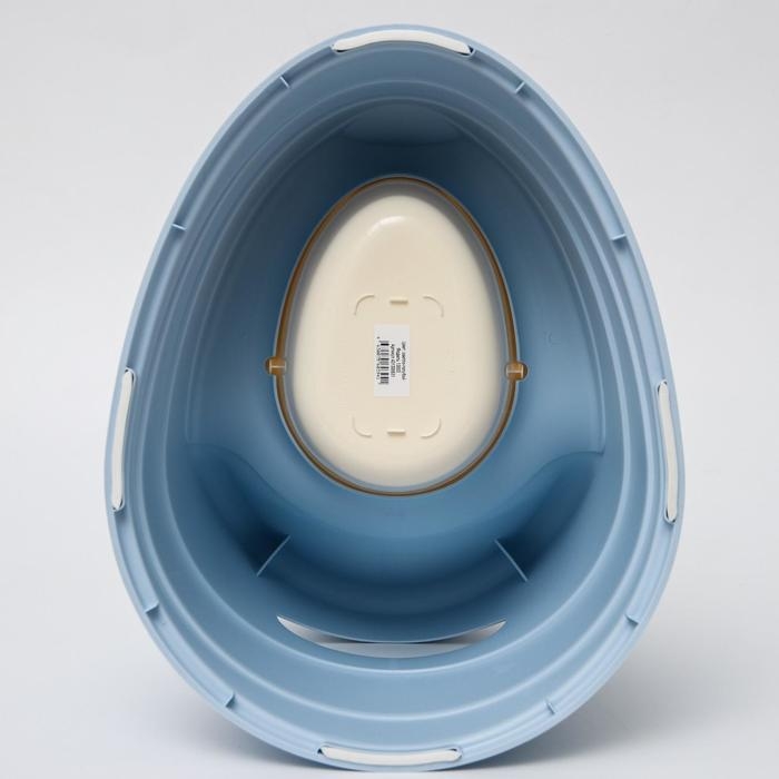 Горшок двухцветный, цвет светло-голубой Горшок двухцветный, цвет светло-голубой