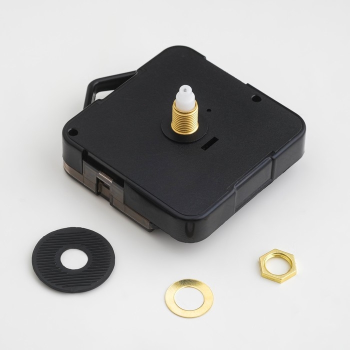 Часовой кварцевый механизм плавного хода Часовой кварцевый механизм плавного хода "Соломон", шток 16 мм, с подвесом