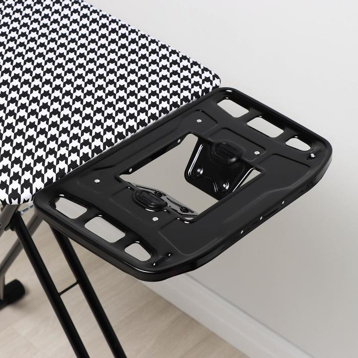 Доска гладильная «Гусиная лапка», 123,5×46 см, регулируемая высота до 90 см Доска гладильная «Гусиная лапка», 123,5×46 см, регулируемая высота до 90 см