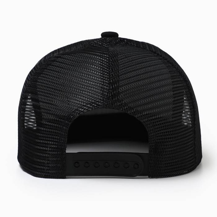 Бейсболка мужская MINAKU с нашивкой цвет черный , размер 56-58 Бейсболка мужская MINAKU с нашивкой цвет черный , размер 56-58