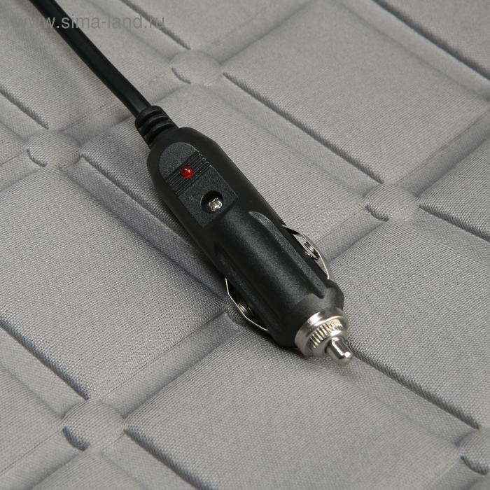 Накидка с подогревом TORSO, 12 В, регулятор, 95×50 см, провод 130 см, серый Накидка с подогревом TORSO, 12 В, регулятор, 95×50 см, провод 130 см, серый