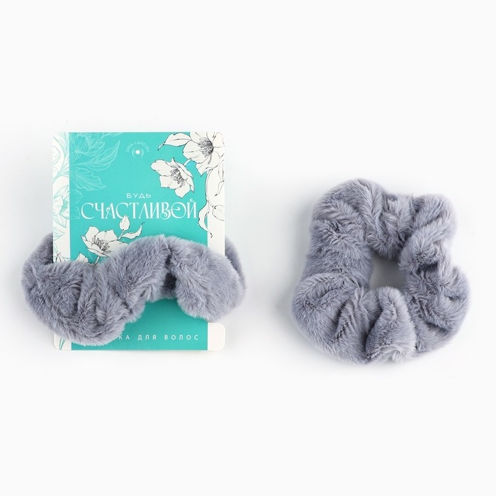 Резинка для волос «Будь счастливой» 7,7 х 11 см Резинка для волос «Будь счастливой» 7,7 х 11 см