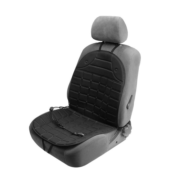 Накидка с подогревом TORSO, 12 В, регулятор, 95×50 см, провод 130 см, черный Накидка с подогревом TORSO, 12 В, регулятор, 95×50 см, провод 130 см, черный