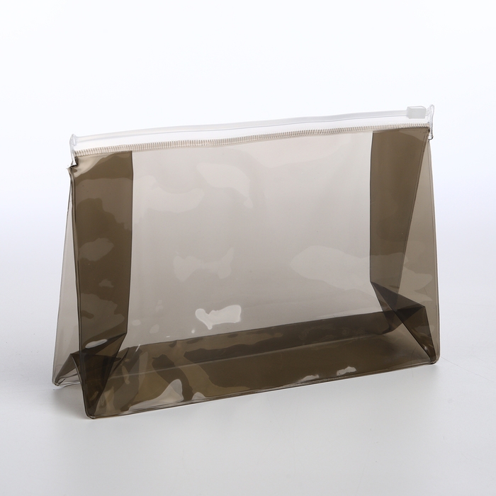 Косметичка с застёжкой зип-лок, цвет чёрный Косметичка с застёжкой зип-лок, цвет чёрный