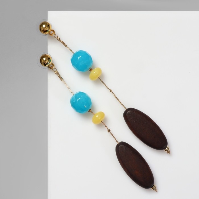 Серьги ассорти «Ваканда» стиль, утончённые, цветные Серьги ассорти «Ваканда» стиль, утончённые, цветные