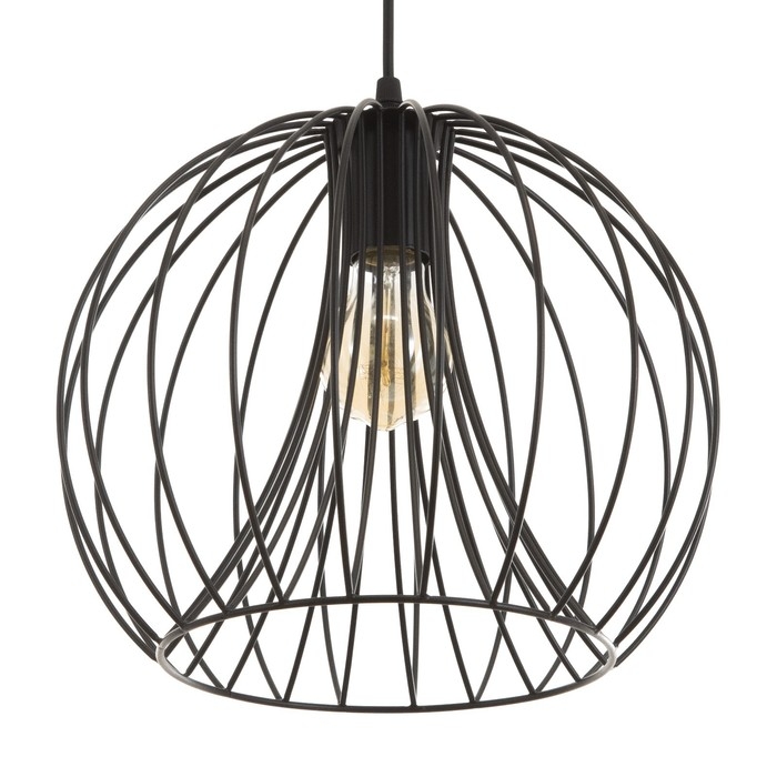 Светильник BayerLux  Светильник BayerLux "Шар" Е27 40Вт черный 30х30х30-130см