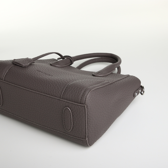 Сумка женская на молнии, TEXTURA, маленький размер, цвет серый Сумка женская на молнии, TEXTURA, маленький размер, цвет серый