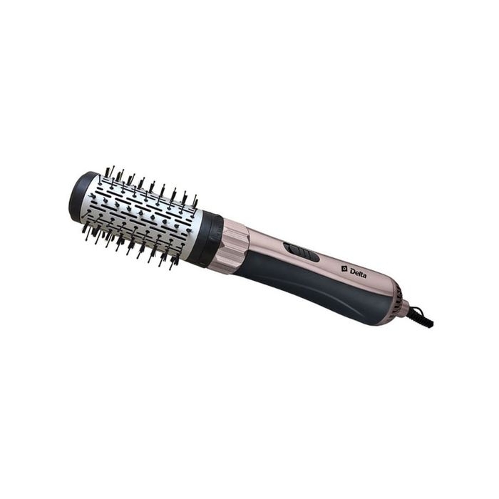 Фен-щетка DELTA DL-0499R, 1000 Вт, 3 режима, 2 насадки, чёрная Фен-щетка DELTA DL-0499R, 1000 Вт, 3 режима, 2 насадки, чёрная