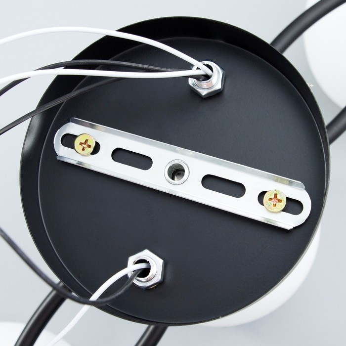 Люстра Люстра "Алтера" 3хЕ27 40Вт чёрный 42х21х27 см BayerLux