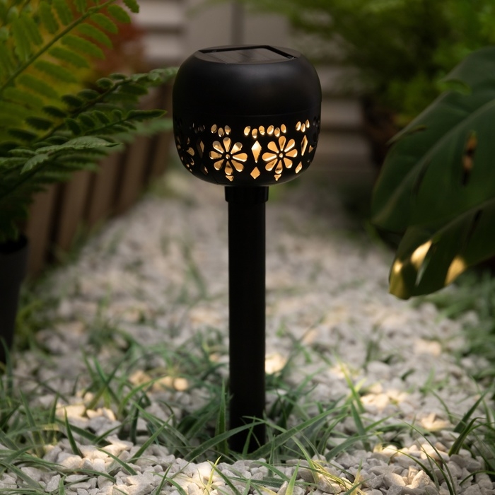 Светильник на солнечной батарее Еврогарант Светильник на солнечной батарее Еврогарант "Марокко Марракеш" 8x35.5 см, IP44, 1LED, Т/БЕЛЫЙ 1038540